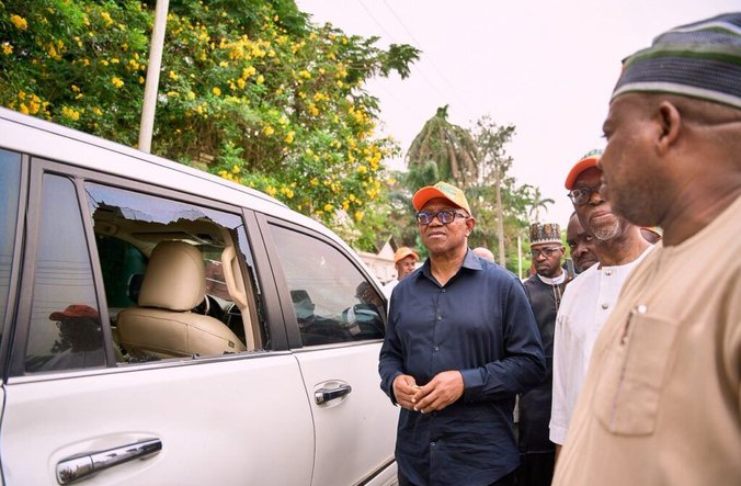 DSS Arrests Suspect Over Attack on Peter Obi in Edo